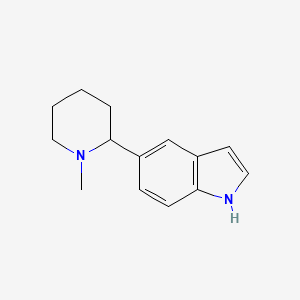 5-(1-Methylpiperidin-2-yl)-1H-indole