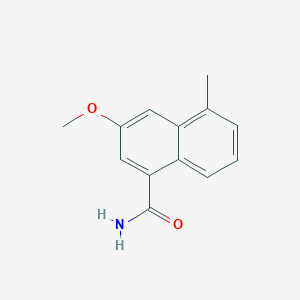 3-Methoxy-5-methylnaphthalene-1-carboxamide