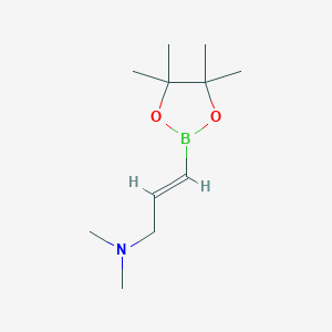 (E)-N,N-dimethyl-3-(4,4,5,5-tetramethyl-1,3,2-dioxaborolan-2-yl)prop-2-en-1-amine