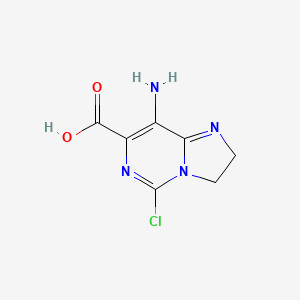 8-Amino-5-chloro-2,3-dihydroimidazo[1,2-c]pyrimidine-7-carboxylic acid