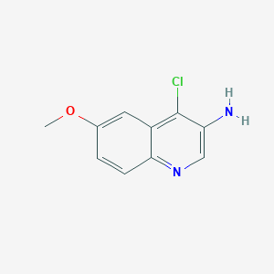 4-Chloro-6-methoxyquinolin-3-amine