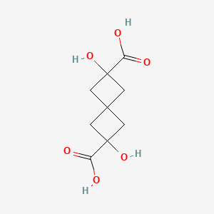 2,6-Dihydroxyspiro[3.3]heptane-2,6-dicarboxylic acid