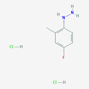 (4-Fluoro-2-methylphenyl)hydrazine dihydrochloride