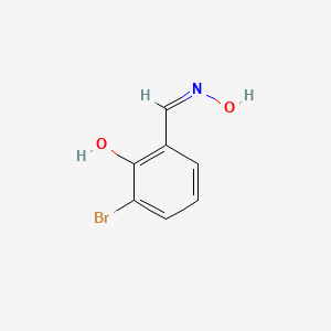 2-bromo-6-[(Z)-hydroxyiminomethyl]phenol