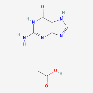 2-Amino-1H-purin-6(9H)-one acetate