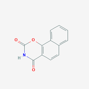 molecular formula C12H7NO3 B11891310 2H-naphtho[2,1-e][1,3]oxazine-2,4(3H)-dione CAS No. 53653-49-9