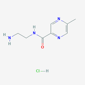 N-(2-Aminoethyl)-5-methylpyrazine-2-carboxamide hydrochloride