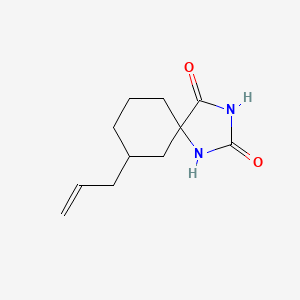 7-(Prop-2-en-1-yl)-1,3-diazaspiro[4.5]decane-2,4-dione