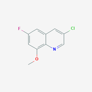 3-Chloro-6-fluoro-8-methoxyquinoline