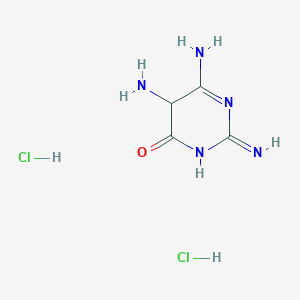 5,6-diamino-2-imino-5H-pyrimidin-4-one;dihydrochloride