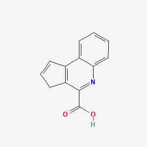 3H-Cyclopenta[c]quinoline-4-carboxylic acid