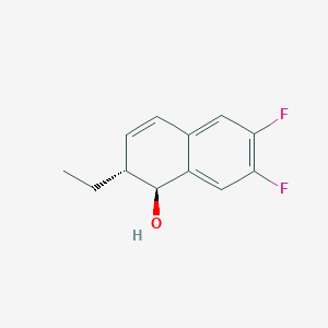 (1S,2R)-2-Ethyl-6,7-difluoro-1,2-dihydronaphthalen-1-ol