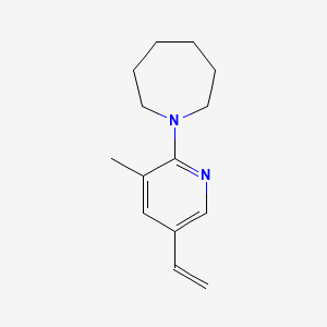 1-(3-Methyl-5-vinylpyridin-2-yl)azepane