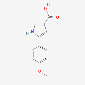 5-(4-Methoxyphenyl)-1H-pyrrole-3-carboxylic acid