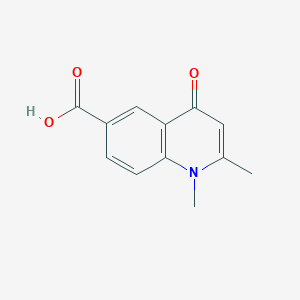 1,2-Dimethyl-4-oxo-1,4-dihydroquinoline-6-carboxylic acid