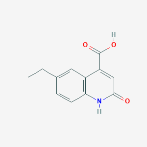 6-Ethyl-2-hydroxyquinoline-4-carboxylic acid