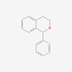 molecular formula C15H14O B11892172 1-Phenylisochroman CAS No. 2292-59-3