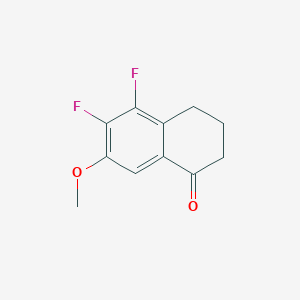 5,6-Difluoro-7-methoxy-3,4-dihydronaphthalen-1(2H)-one