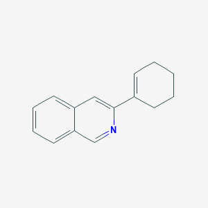 Isoquinoline, 3-(1-cyclohexen-1-yl)-