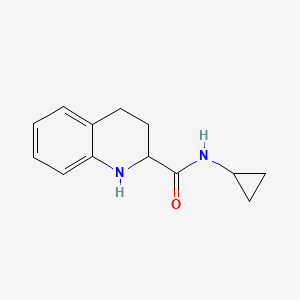 N-Cyclopropyl-1,2,3,4-tetrahydroquinoline-2-carboxamide