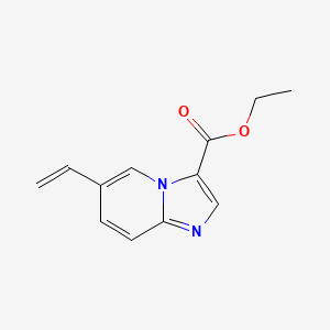 Ethyl 6-vinylimidazo[1,2-a]pyridine-3-carboxylate