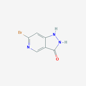 6-Bromo-1H-pyrazolo[4,3-c]pyridin-3-ol