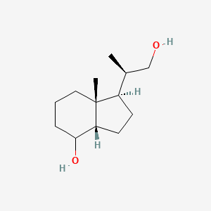 (1R,3AS,7aR)-1-((R)-1-hydroxypropan-2-yl)-7a-methyloctahydro-1H-inden-4-ol