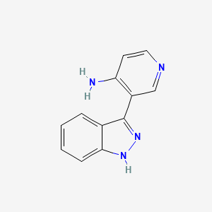 3-(1H-Indazol-3-yl)pyridin-4-amine