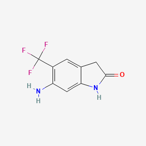 6-Amino-5-(trifluoromethyl)indolin-2-one