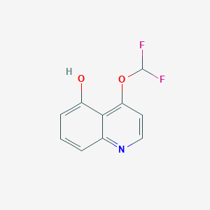 4-(Difluoromethoxy)quinolin-5-ol