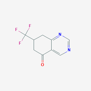 7-(Trifluoromethyl)-7,8-dihydroquinazolin-5(6H)-one