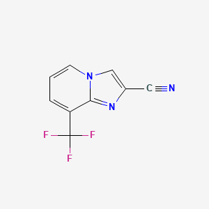 8-(Trifluoromethyl)imidazo[1,2-a]pyridine-2-carbonitrile