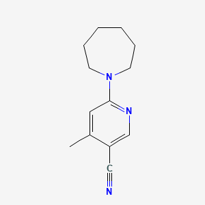 6-(Azepan-1-yl)-4-methylnicotinonitrile