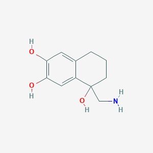 1-(Aminomethyl)-1,2,3,4-tetrahydronaphthalene-1,6,7-triol