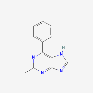 2-methyl-6-phenyl-7H-purine