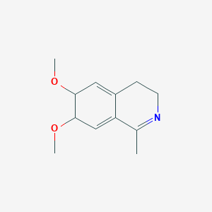 6,7-Dimethoxy-1-methyl-3,4,6,7-tetrahydroisoquinoline