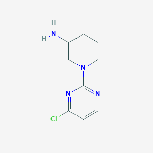 1-(4-Chloropyrimidin-2-yl)piperidin-3-amine