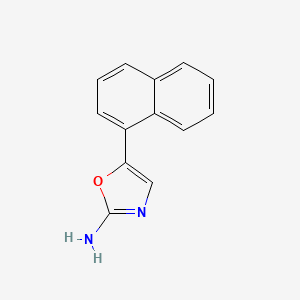 5-(Naphthalen-1-yl)oxazol-2-amine