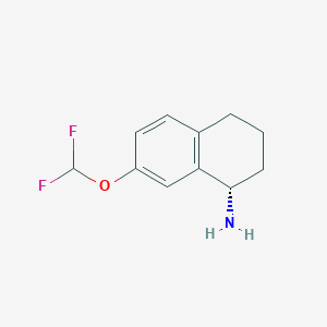 (S)-7-(Difluoromethoxy)-1,2,3,4-tetrahydronaphthalen-1-amine