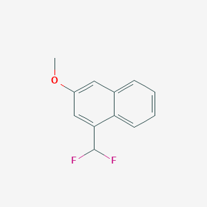 1-(Difluoromethyl)-3-methoxynaphthalene