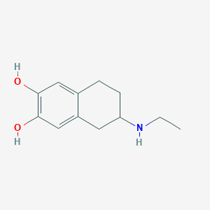 6-(Ethylamino)-5,6,7,8-tetrahydronaphthalene-2,3-diol