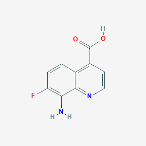 8-Amino-7-fluoroquinoline-4-carboxylic acid