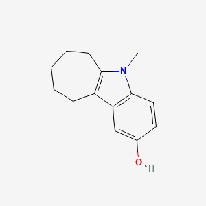 5-Methyl-5,6,7,8,9,10-hexahydrocyclohepta[b]indol-2-ol