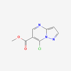 Methyl 7-chloropyrazolo[1,5-a]pyrimidine-6-carboxylate