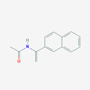 N-(1-(Naphthalen-2-YL)vinyl)acetamide