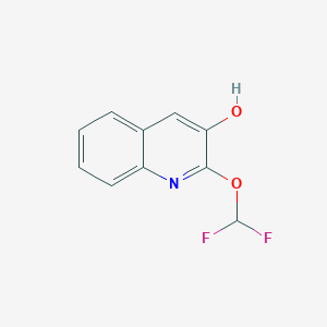 2-(Difluoromethoxy)-3-hydroxyquinoline