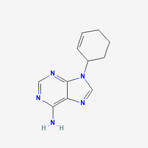 9-(Cyclohex-2-en-1-yl)-9h-purin-6-amine