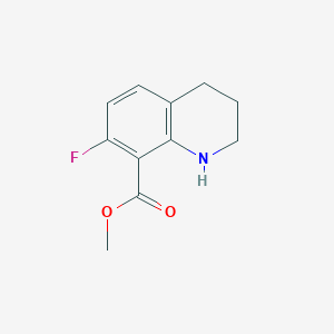 Methyl 7-fluoro-1,2,3,4-tetrahydroquinoline-8-carboxylate