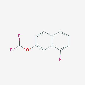 2-(Difluoromethoxy)-8-fluoronaphthalene