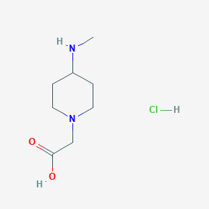 2-(4-(Methylamino)piperidin-1-yl)acetic acid hydrochloride